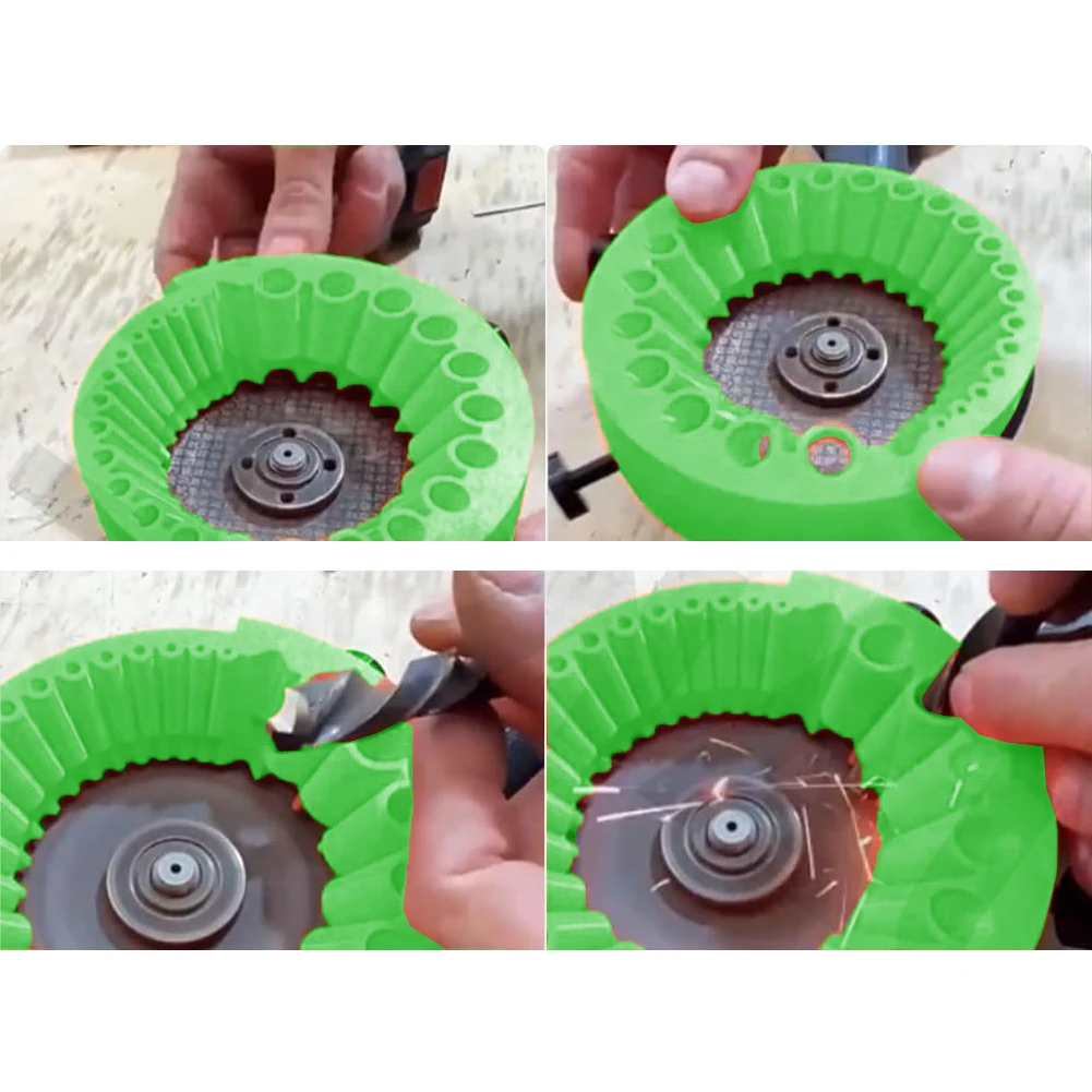 Affilatrice per punte da trapano multiuso Accessorio per molatura di punte da trapano per smerigliatrice angolare 2-13mm Lucidatura per affilatura di punte da trapano