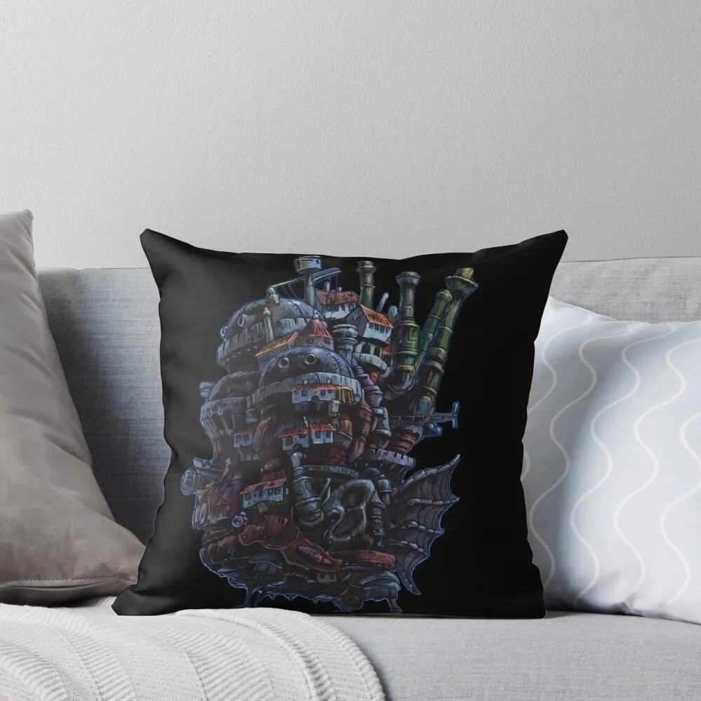 

Howl's Castle Throw Pillow Sofa Cushion Cover Bed pillowcases