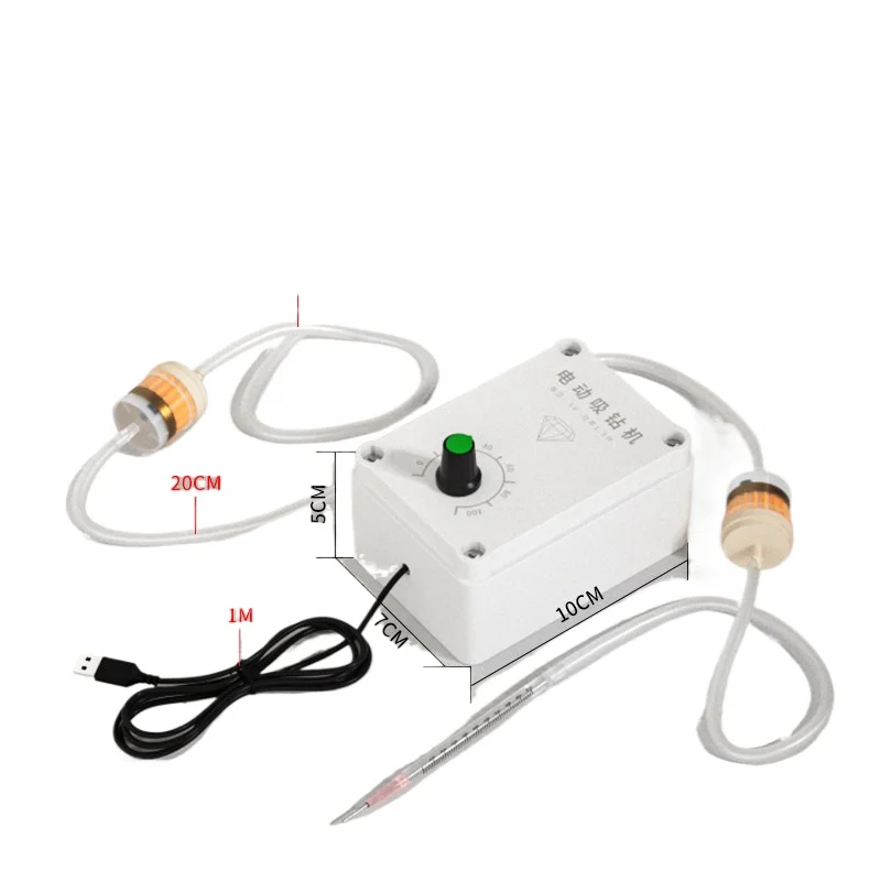 ジュエリー機器、静音大型吸引式石吸着機、売れ筋ダブルラインストーンポイントダイヤモンド吸引石