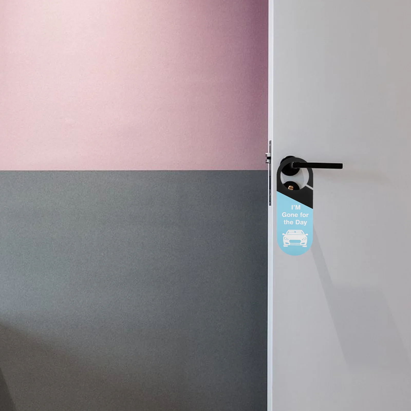 

8Pcs Double Sided Office Door Sign PVC Do Not Disturb Welcome Hanging Tag for Meeting Room Door Knob Privacy Sign