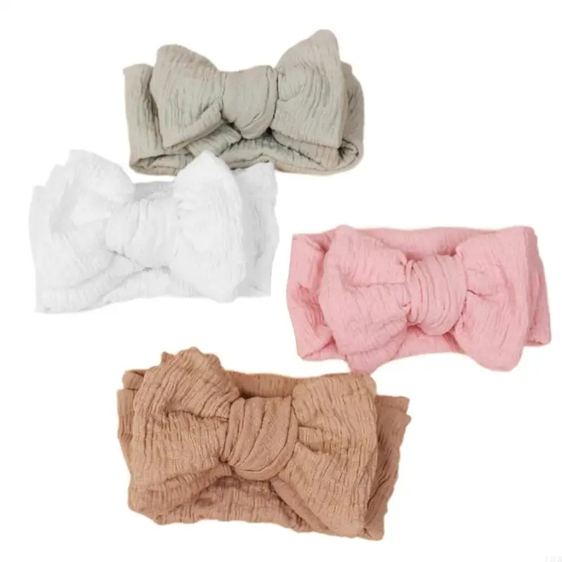 F1CB Baby Girl Bow Headband Fashionable Bow Hair Accessory for Newborns & Toddlers