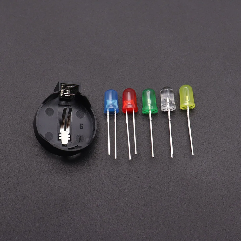 1Set Für GAMECUBE NGC BATTERIE UPGRADE Für SEGA Dreamcast DC Controller Ports PCB Power LED Kit Sicherung Kondensator Batterie halter Kit