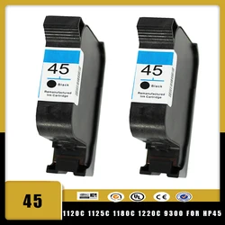 Vilaxh 45  Compatible Ink Cartridge Replacement for HP 45A  for Deskjet 1120c 1125c 1180c 1220c 9300 for HP45