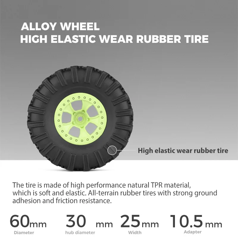 Wltoys 184020   1:18 미니 RC 자동차 2.4G LED 조명 4WD 오프로드 전기 크롤러 차량 원격 제어 트럭 장난감 어린이를위한