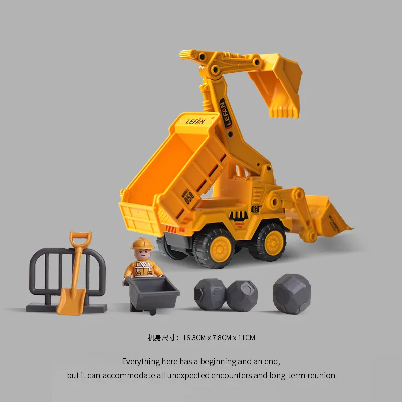 

Friction Powered Toy Cars Push And Vehicles Engineering Car Car Fire Truck Truck Toys Boys Gift Kids Toys B428