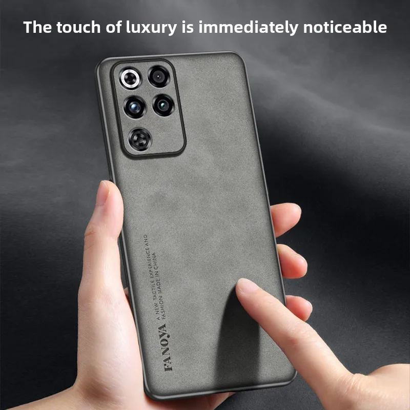 DEYI ينطبق ZTE Nubia RED MAGIC 11 pro حافظة هاتف محمول جلد الغنم الأعمال غطاء حماية غير رسمي