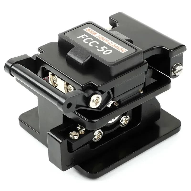 Optical fiber cold connection tool set with optical fiber cutting knife optical power meter 10mW red light pen Miller clamp