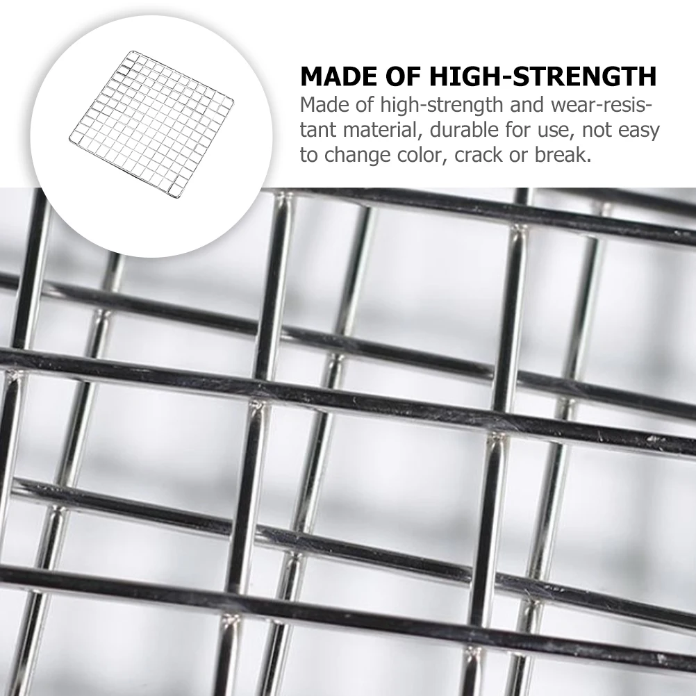 

Stainless Steel Cooling Rack for Baking Grilling Roasting Meat Fruits Vegetables Cookies Cupcakes Pizza Muffins Bread Cakes Oil
