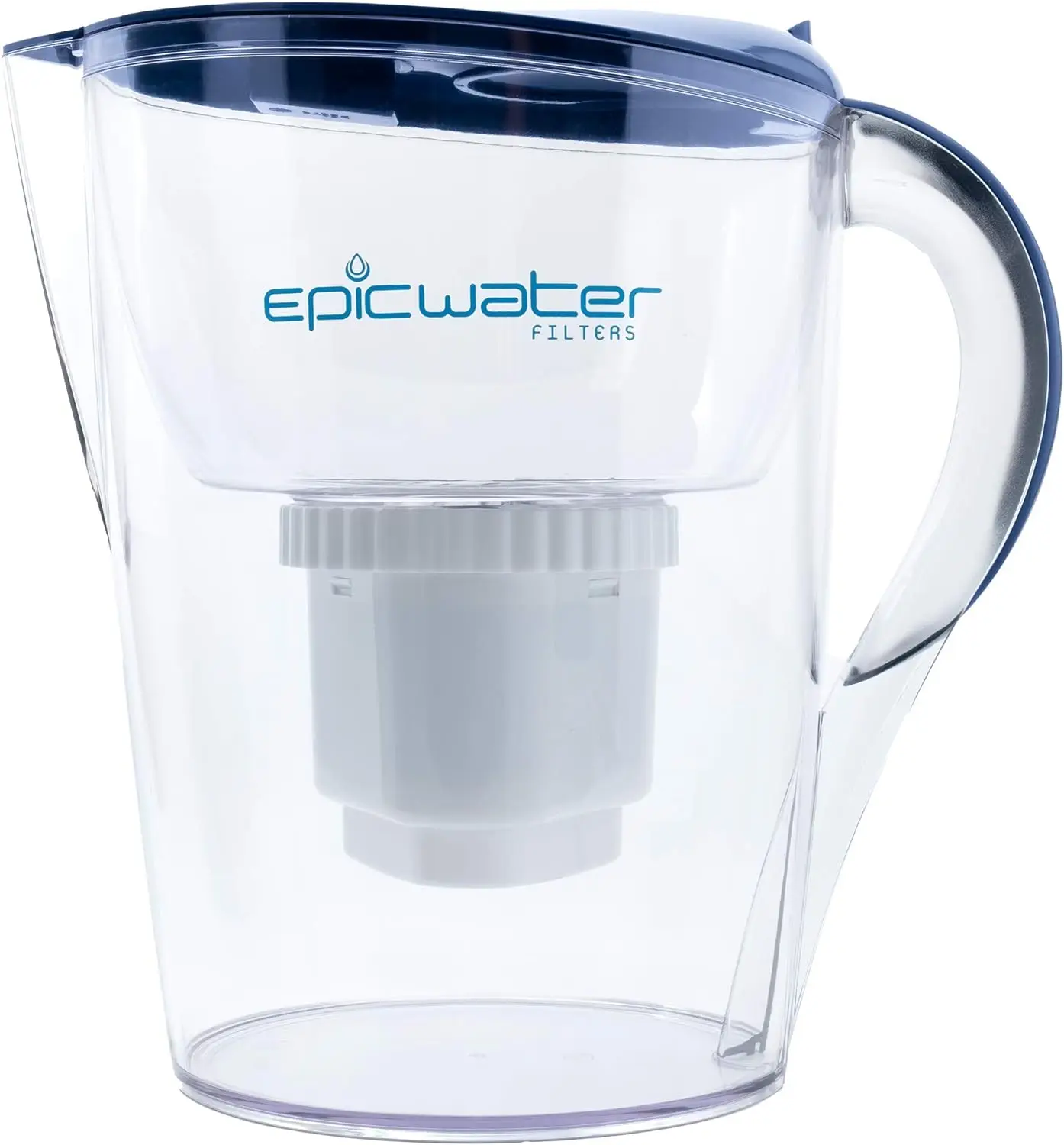 

Epic Water Filters Pure Filter Pitchers for Drinking Water, 10 Cup 150 Gallon Filter, Tritan BPA Free, Removes Fluoride, Chlorin