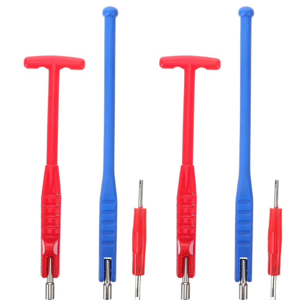 

6 Pcs Valve Stem Installation Tool Tire Remover Puller Installer Anti-explosion Portable Repair Insertion