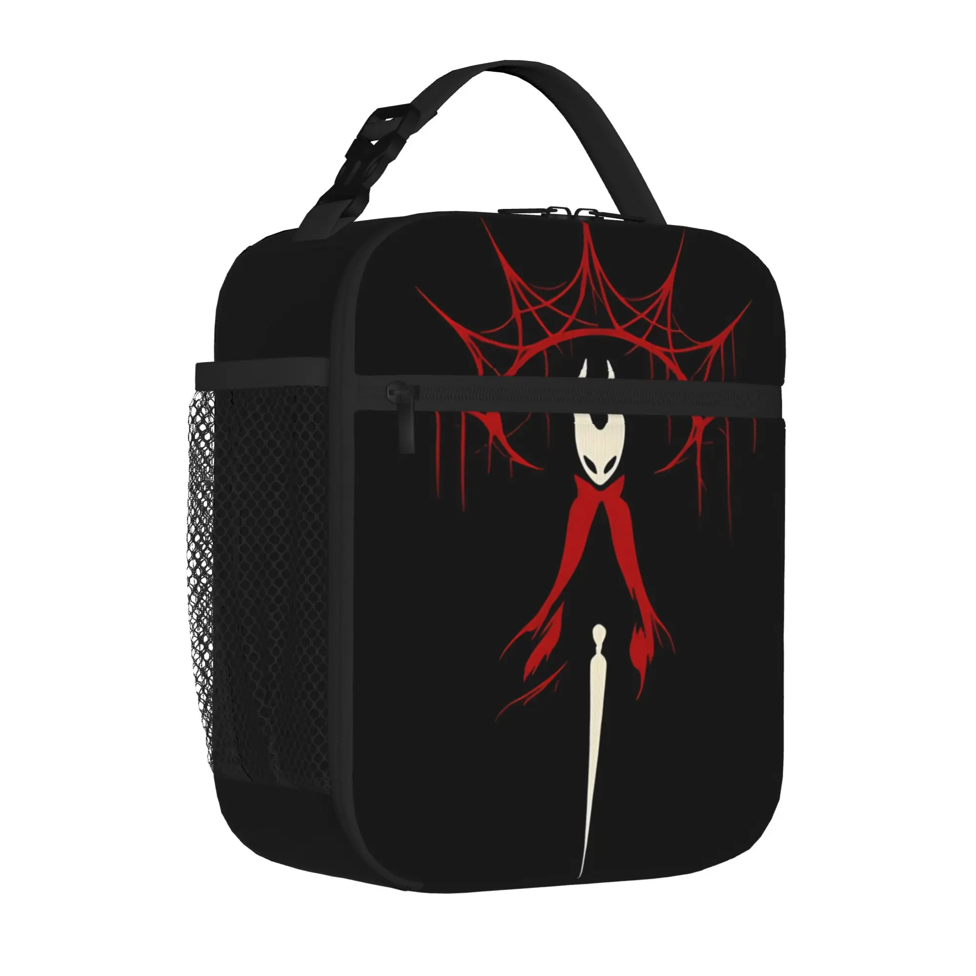1 Piece Portable Lunch Container Void Vessel Creature Zipper Closure Durable Pocket Hollow Knight For Lunch Box Bag