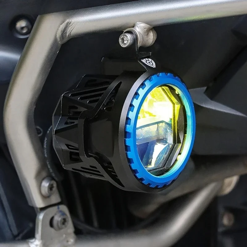 PL40 180W Magnetic Switch Low High Beam Auxiliary LED Fog Light for Motorcycle