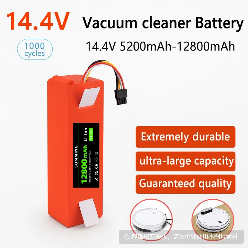 

Suitable for replacing lithium batteries in 14.4V Xiaomi home intelligent sweeping machine MJSTSI, 2pro, C101 and other models⚡✅