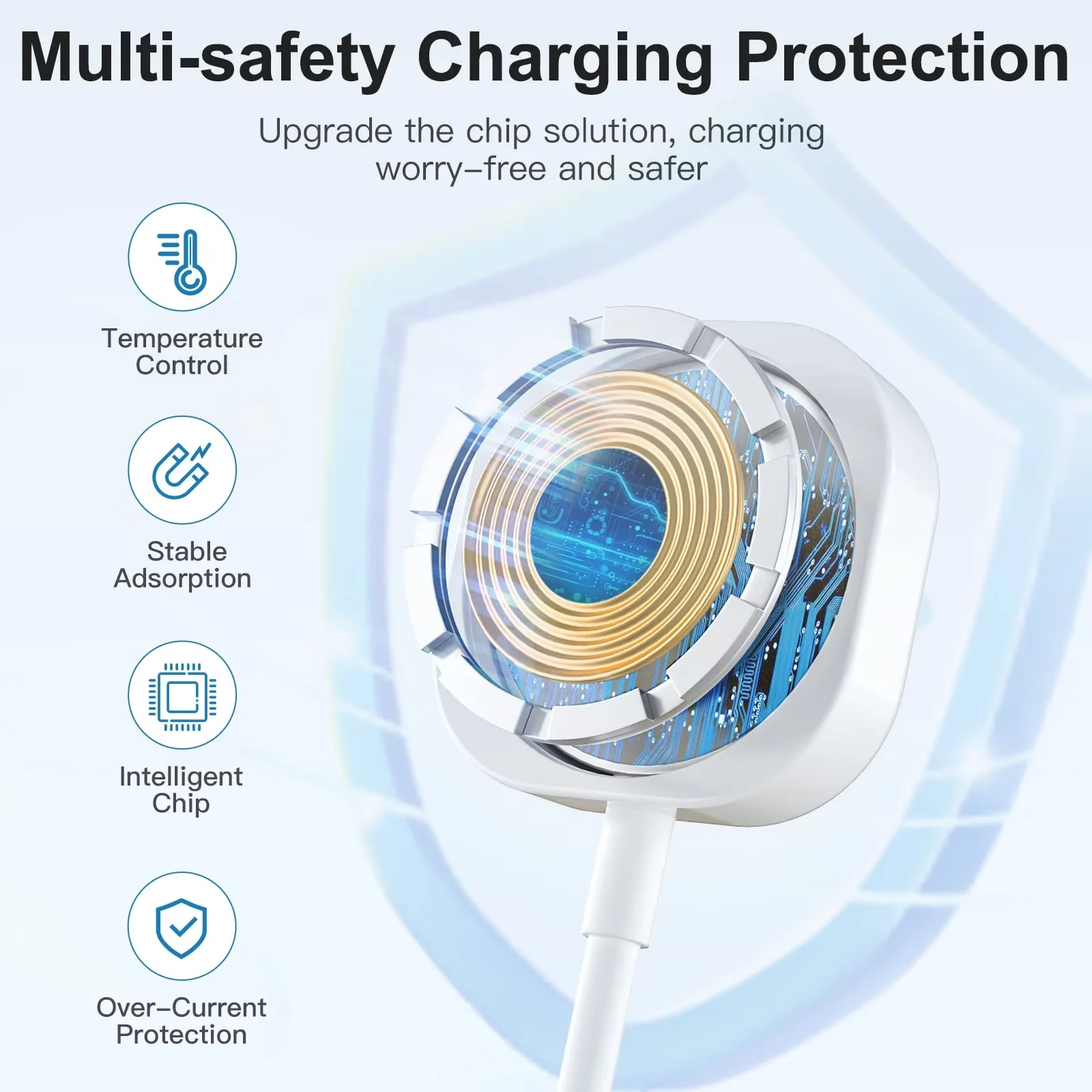 For Apple Watch Charger USB Magnetic Wireless Fast Charging Cable for iWatch 11 10 9 8 7 6 5 4 3 2 SE/2 Ultra Charger Portable image 3