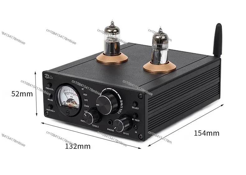 Tube Fever Hifi Bile Machine Professional High-power Digital Power Amplifier U Disk Lossless Coaxial Fiber Bluetooth 5.0