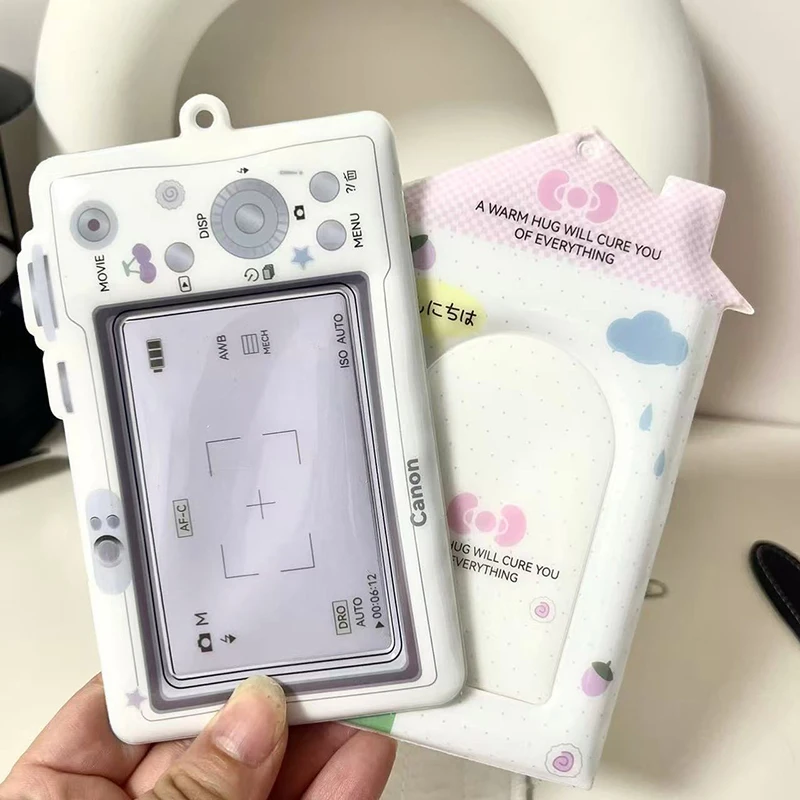 

1 шт., домашняя камера, держатель для карт из ПВХ, Idol, мультяшный Kpop, фото/маленькая подвеска для карточек, подвеска для автобусной карты/защитная крышка для хранения карточек еды