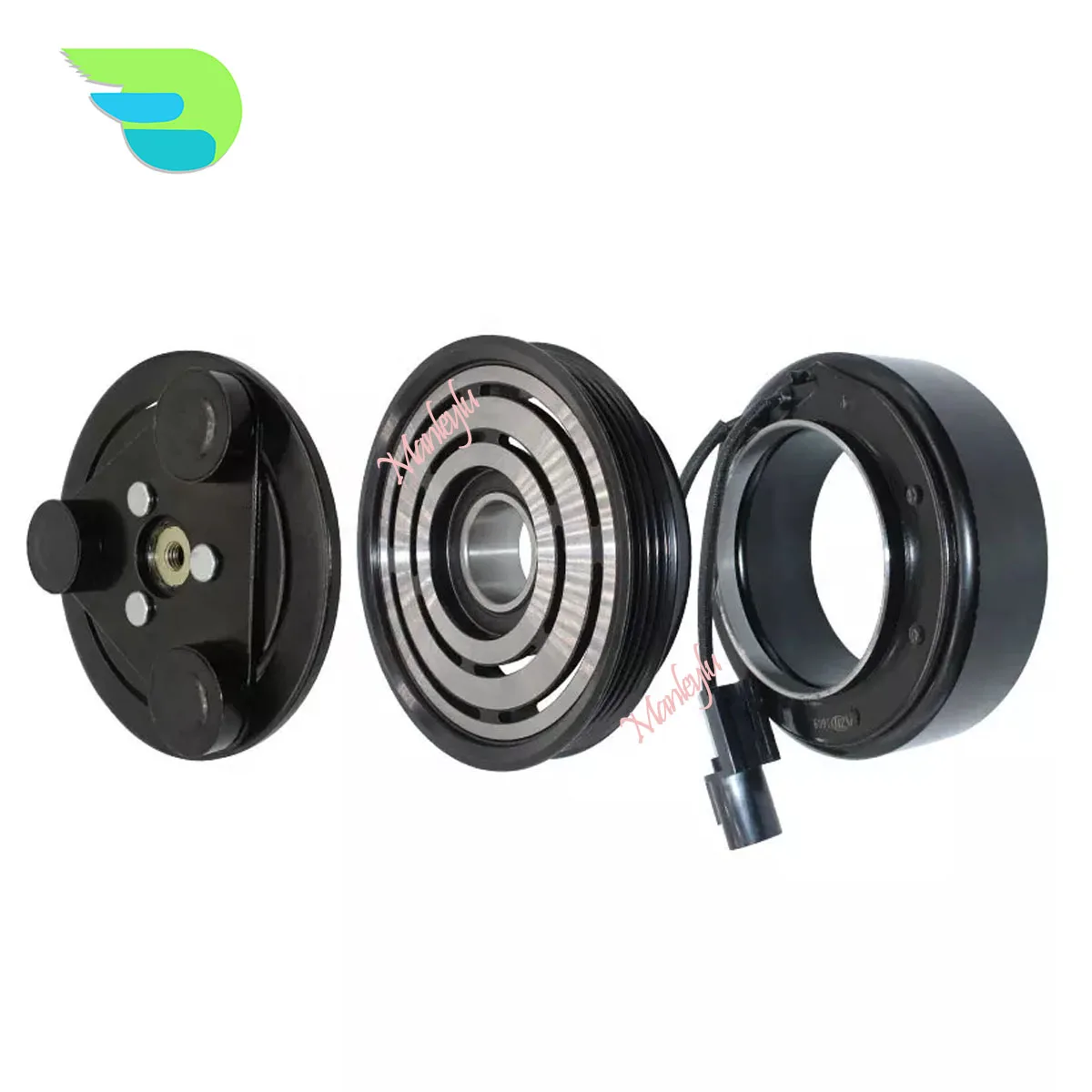 AC A/C Air Conditioning Compressor Clutch Pulley FOR HYUNDAI ELANTRA MATRIX COUPE TUCSON KIA SPORTAGE MK2 2.0I 977012C100