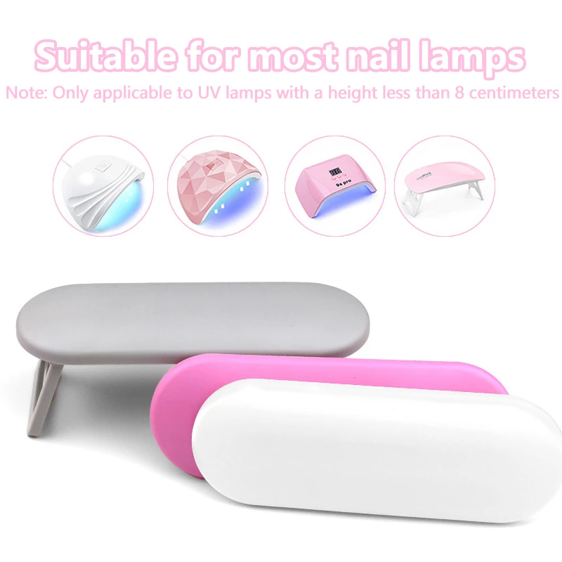 Folding Nail Hand Manicure Rest Arm Stand Pillow Cushion Holder Table Desk Armrest Sponge Support Mat Polish Tool Practice Salon