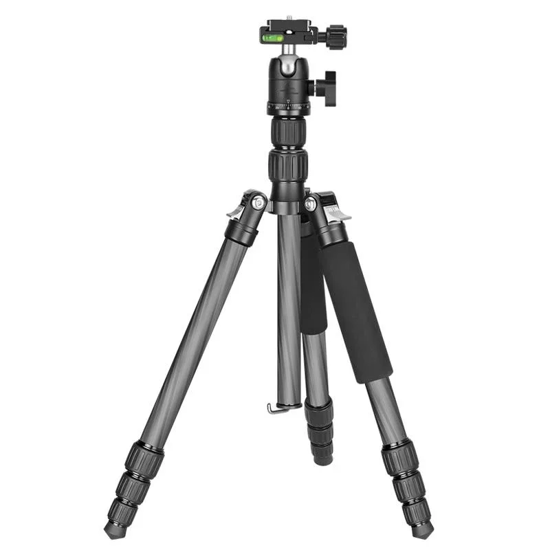 Lightweight DSLR camera carbon fiber tripod travel phone mirrorless professional photography stand for taking photos
