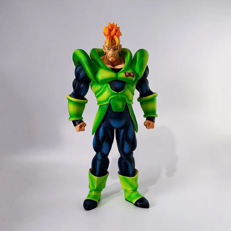 

Super Saiyan Man Maker No. 16 Horror Edition Standing Posture Model Desktop Collection Ornament Box Set Figurine Birthday Gift