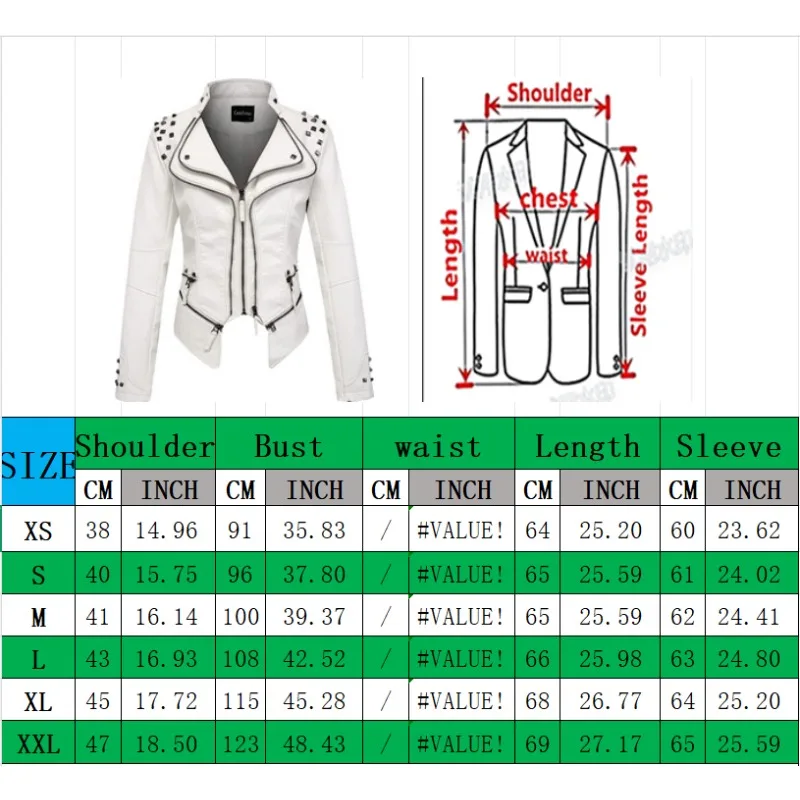 Nieuw rood damesjack met pakkraag, slim-fit cropped mode PU-leren jas, verkrijgbaar in de maten XS tot XXL.