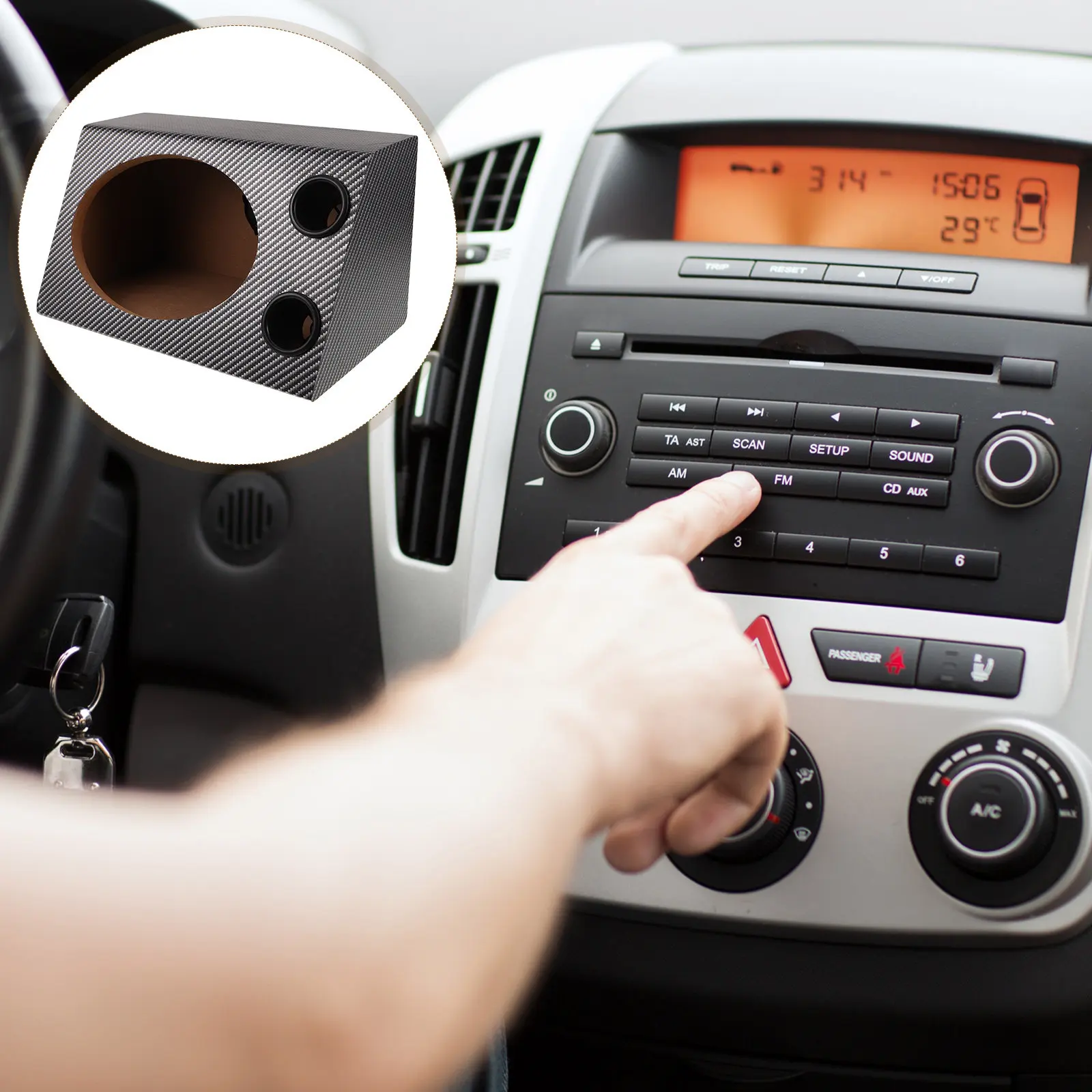 

Деревянный корпус для автомобильного сабвуфера, для установки в автомобили