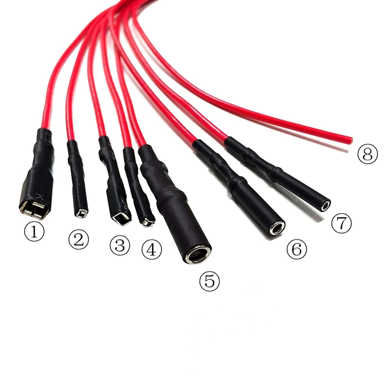 CTBC001 8-Way ECU Breakout Leads For Automotive Diagnostic Oscilloscope Line Cable DIY Connection