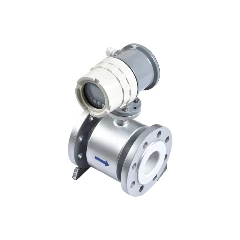 4-20MA Pulse Liquid 6 Inch Magnetic Water Electromagnetic Flow Meter