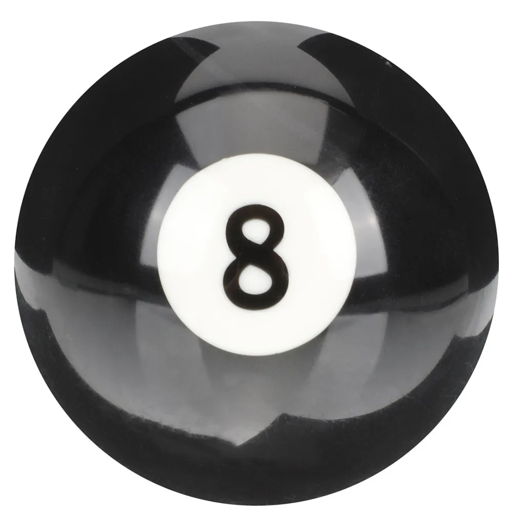 

High-Performance Resin Billiard 8-Ball Tear and Wear Resistant Smooth Fine-Polished Training Cue Ball for Pool Skill Development