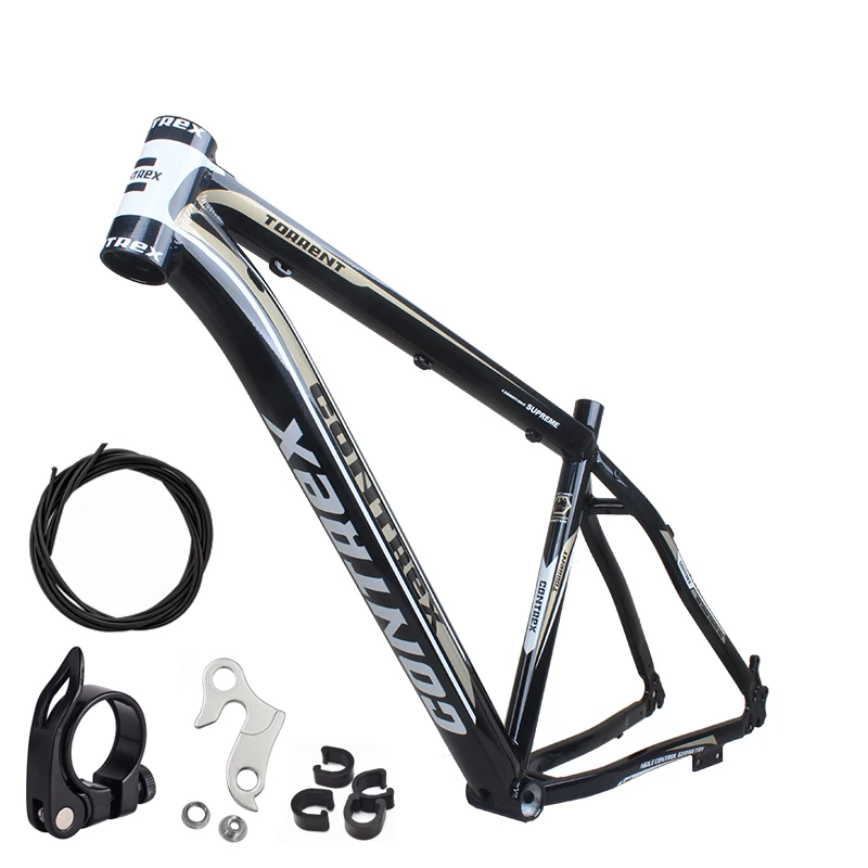 26in 29 in mountainbikeframe aluminium fietsframe schijfremframe met staarthaak fietsframe mtb-frame