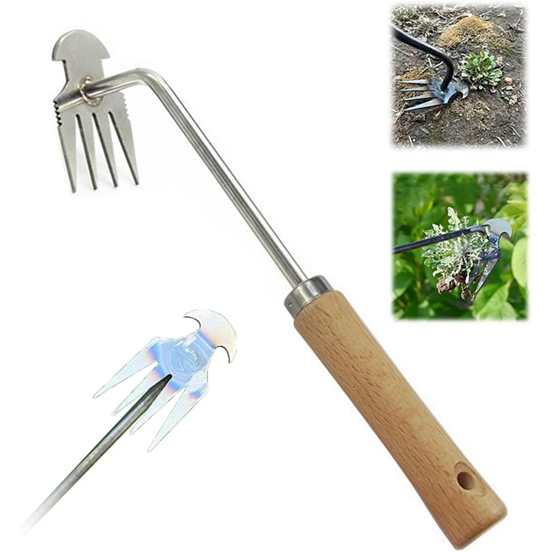 

Weeding Puller Tool Manual Weeding Digging Grass Shovel Lawn Root Remover Garden Hoe Garden Supplie For Weeding Digging