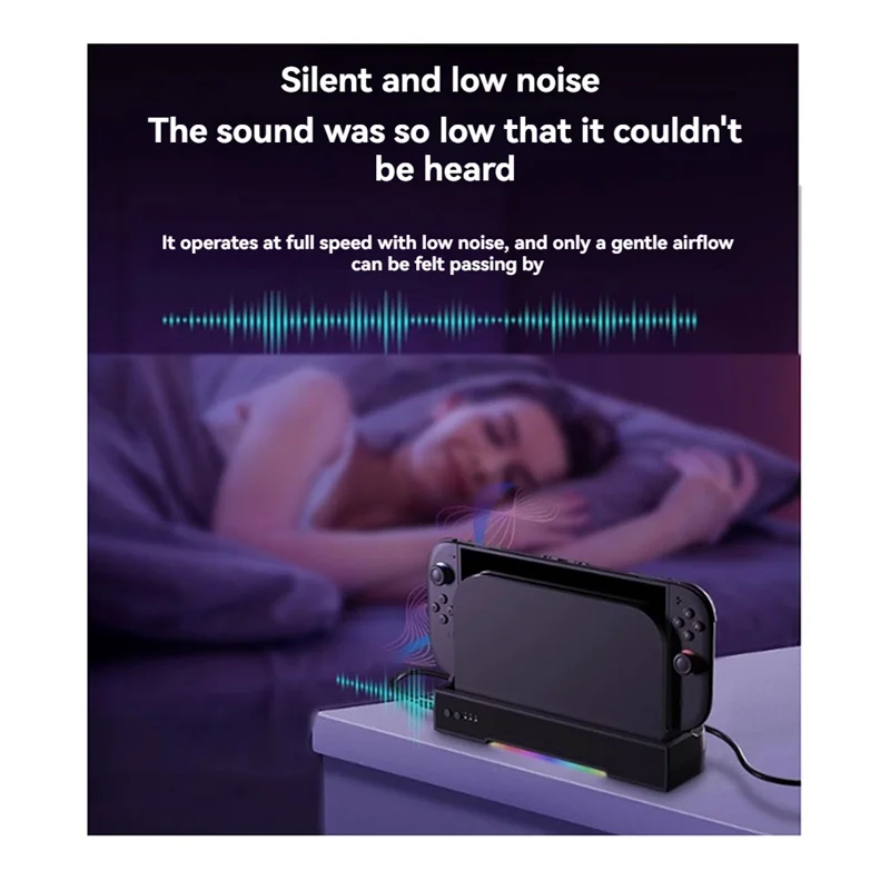 For Improved Performance Cooling Fan Base For Switch2 For NS2 Host Wall Bracket Enhanced Cooling System