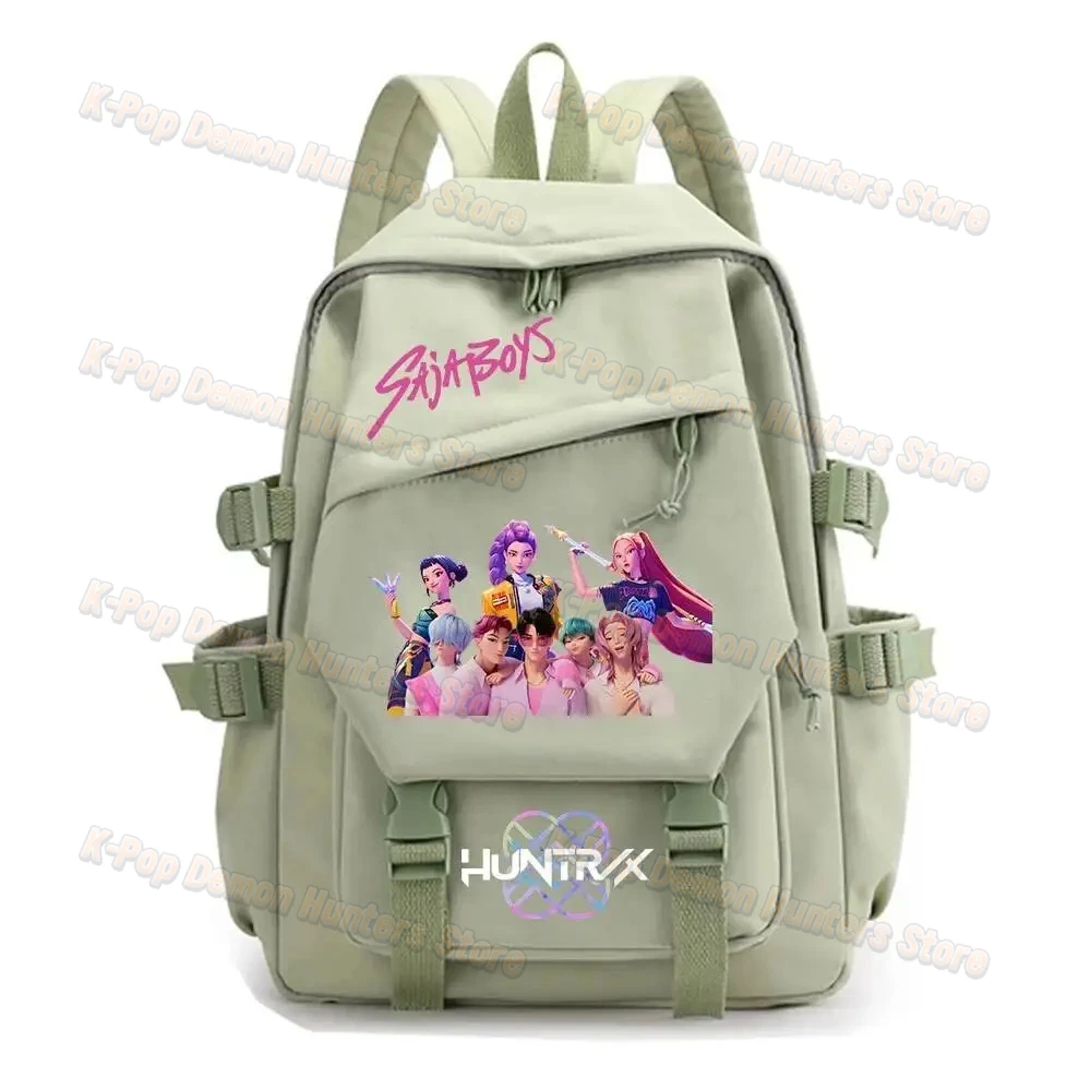 جديد KPop شيطان الصيادين Huntrix حقيبة الظهر النساء الرجال موضة السفر ساجا بنين رومي زوي ميرا حقائب الظهر الرياضة في الهواء الطلق حقيبة مدرسية