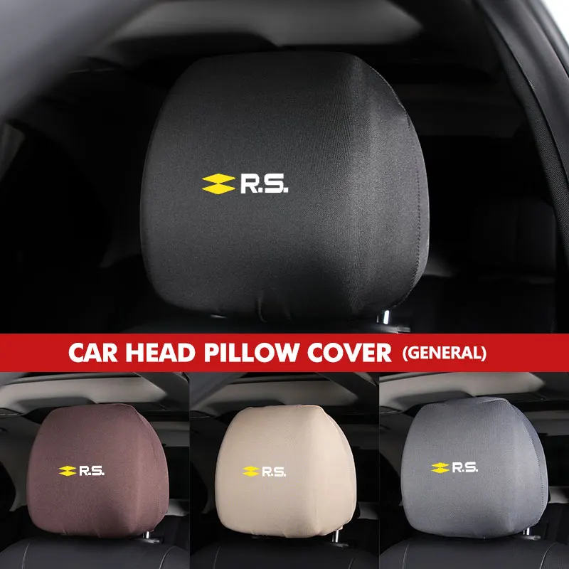 Наволочка на подголовник автомобильного сиденья, пылезащитная, защита от грязи для Renaul RS Sport Megane 3 4 2 Clio 5 Line Sandero Scenic Logan Наволочка на подголовник автомобильного сиденья, пылезащитная, защита от грязи для Renaul RS Sport Megane 3 4 2 Clio 5 Line Sandero Scenic Logan