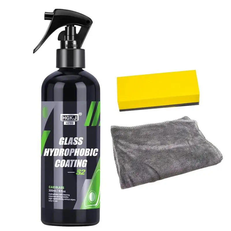 Spray anti-pluie pour vitre de voiture, agent de revêtement anti-buée étanche, spray anti-buée pour rétroviseur et pare-brise