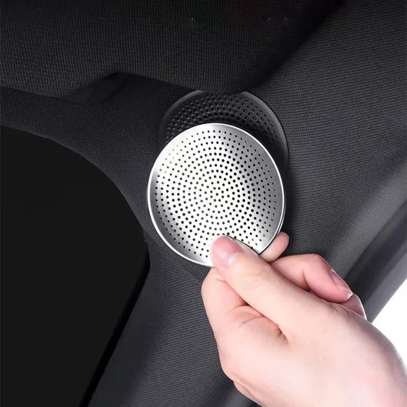 Car A-Pillar Roof For Leading Ideal Lixiang L7 L8 L9 2022-2023 Stainless Steel Audio Protective Cover Car Interior Accessorie