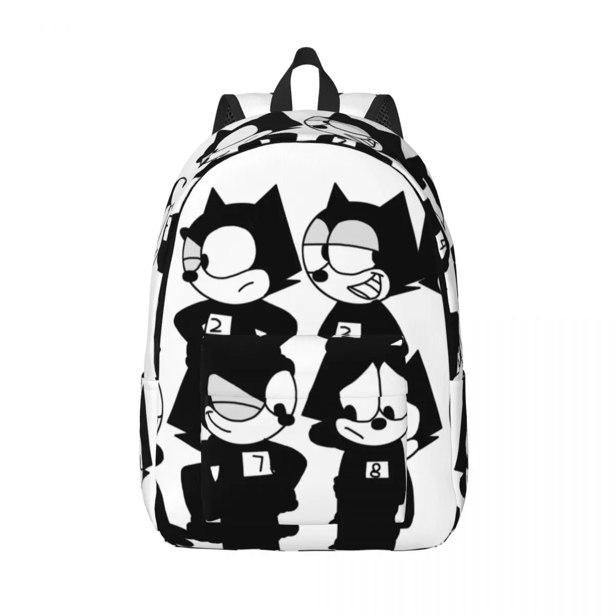 High School All Style Sturdy Shoulder Fashion F-Felix The Cat Cartoon Kindergarten Bag Female Children\'s Bags Back To School