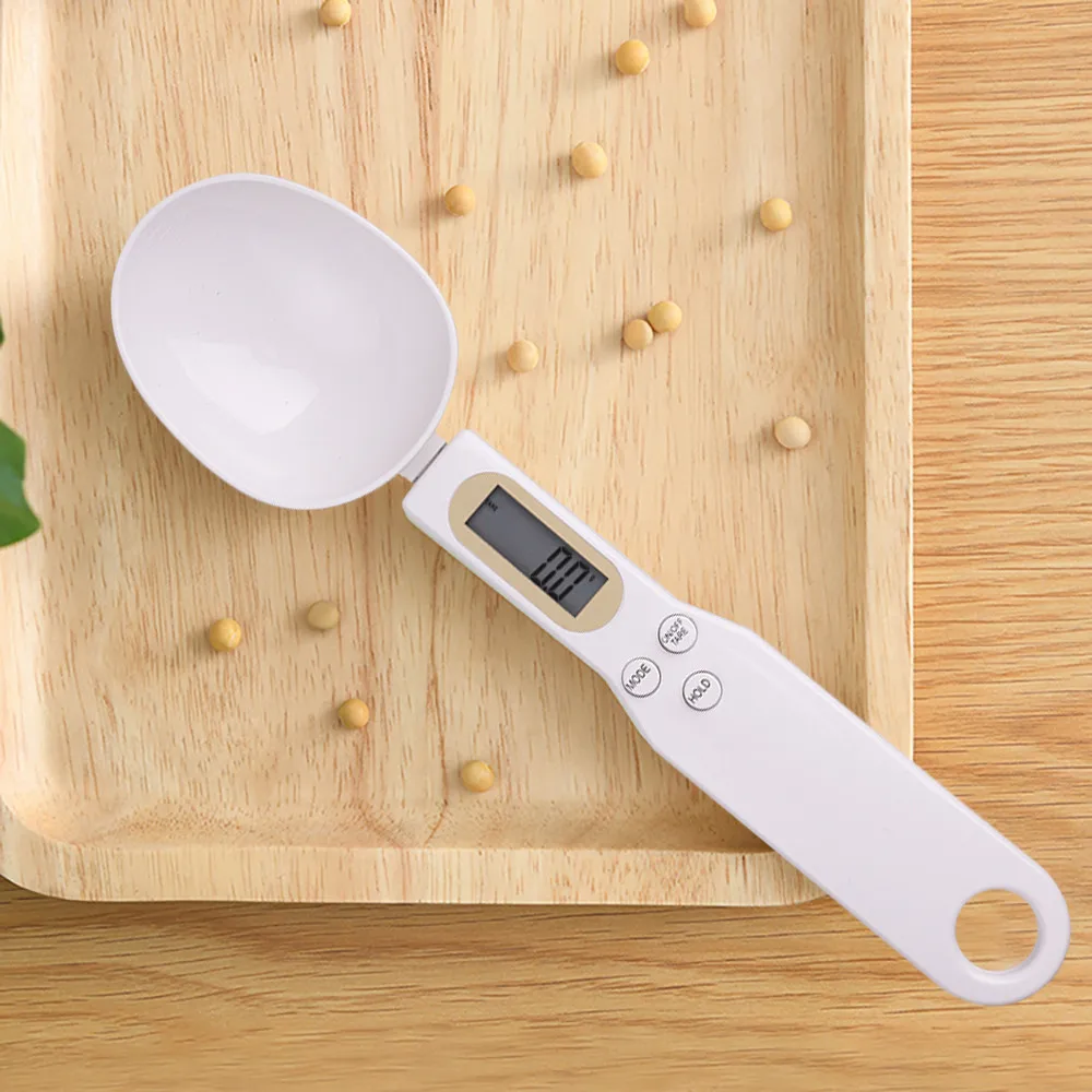 0.1g Portable USB LCD Digital Kitchen Scale Measuring Spoon Gram Flour and Grain Food Spoon Weight Coffee Scale Kitchen Tool