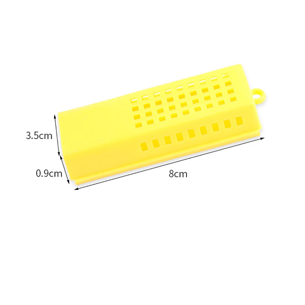 12PCS Beekeeping Queen Post Cage Transportation Carriage Box Plastic Captivity Anti Fly Mailing Bee Tools Supplies