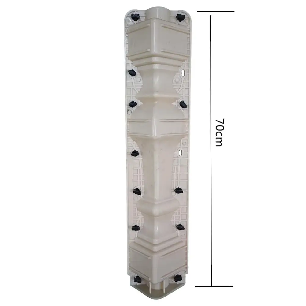 

ABS Height 70cm Precast Square Concrete Plastic Baluster Molds for Garden or House