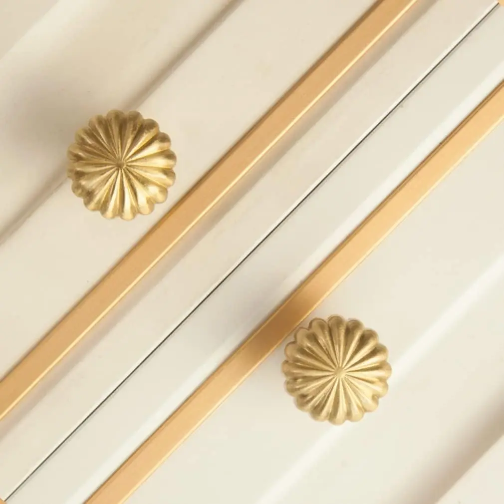 1–12 Stück antike goldene Knöpfe aus Zinklegierung, runde Schrank- und Schubladengriffe für Küche, Badezimmer, Wohnmöbel