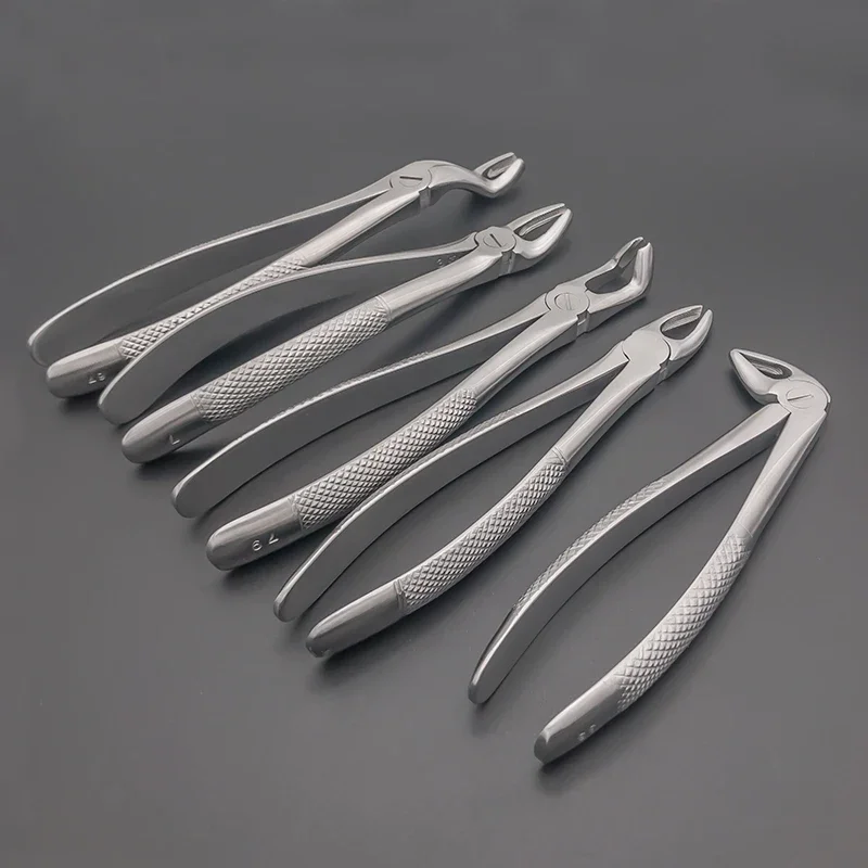 10PCS Dental Extraction Forceps Kit - Professional Surgical Tooth Removal Pliers for Dentists Adults Oral Surgery Tools