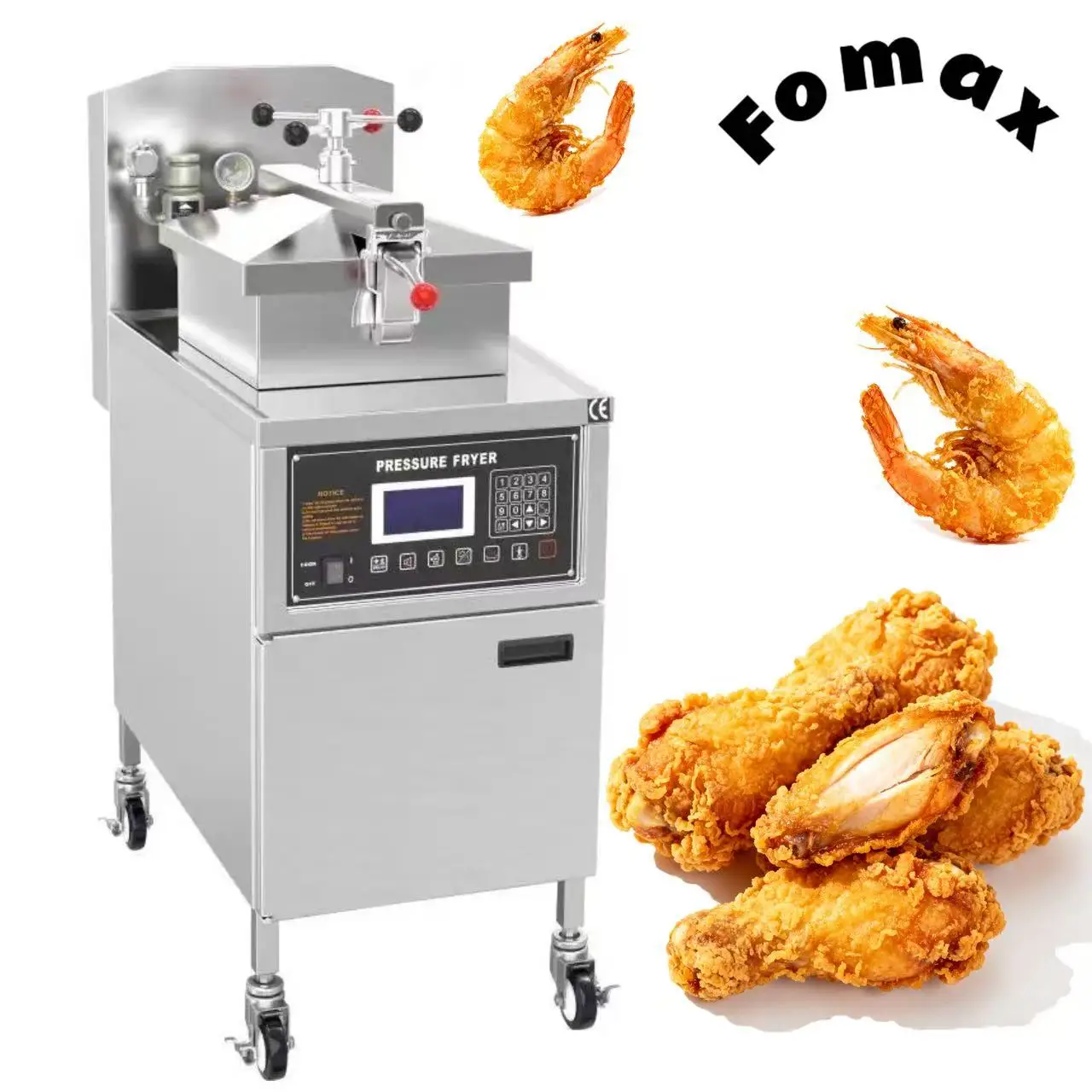 

Table Top Automatic Lift up Electric Commercial Deep Fryer Digital Control Big Capacity 25L
