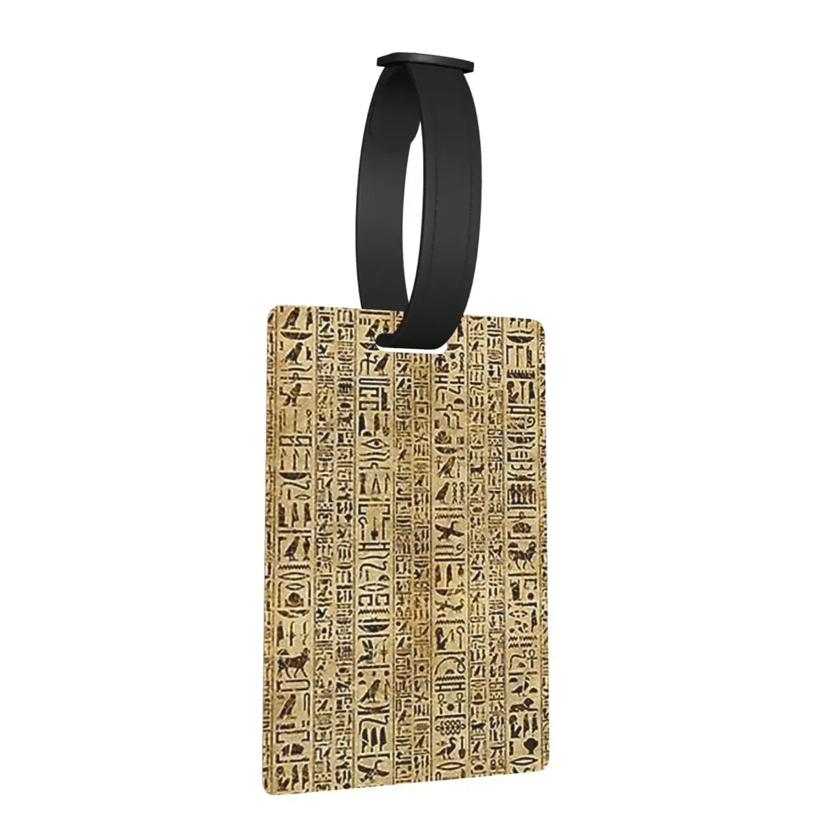 

Egyptian Hieroglyphs And Deities Luggage Tags Suitcase Accessories Fashion Baggage Boarding Tag Label Holder ID Name Address