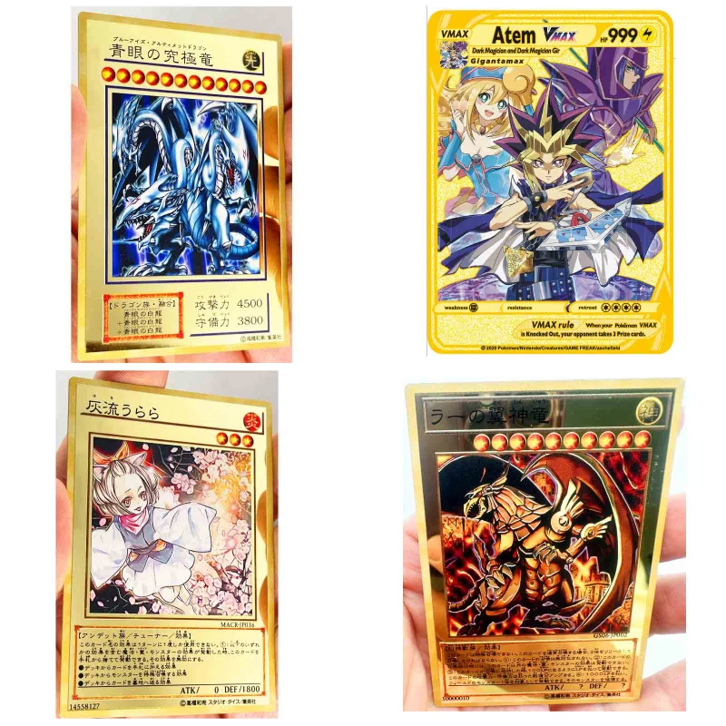 Yu-Gi-Oh TCG 25th Anniversary God Cards Blue-Eyes Japanese Version English Version Obelisk Slifer Anime Collection Homemade DIY - Image 6