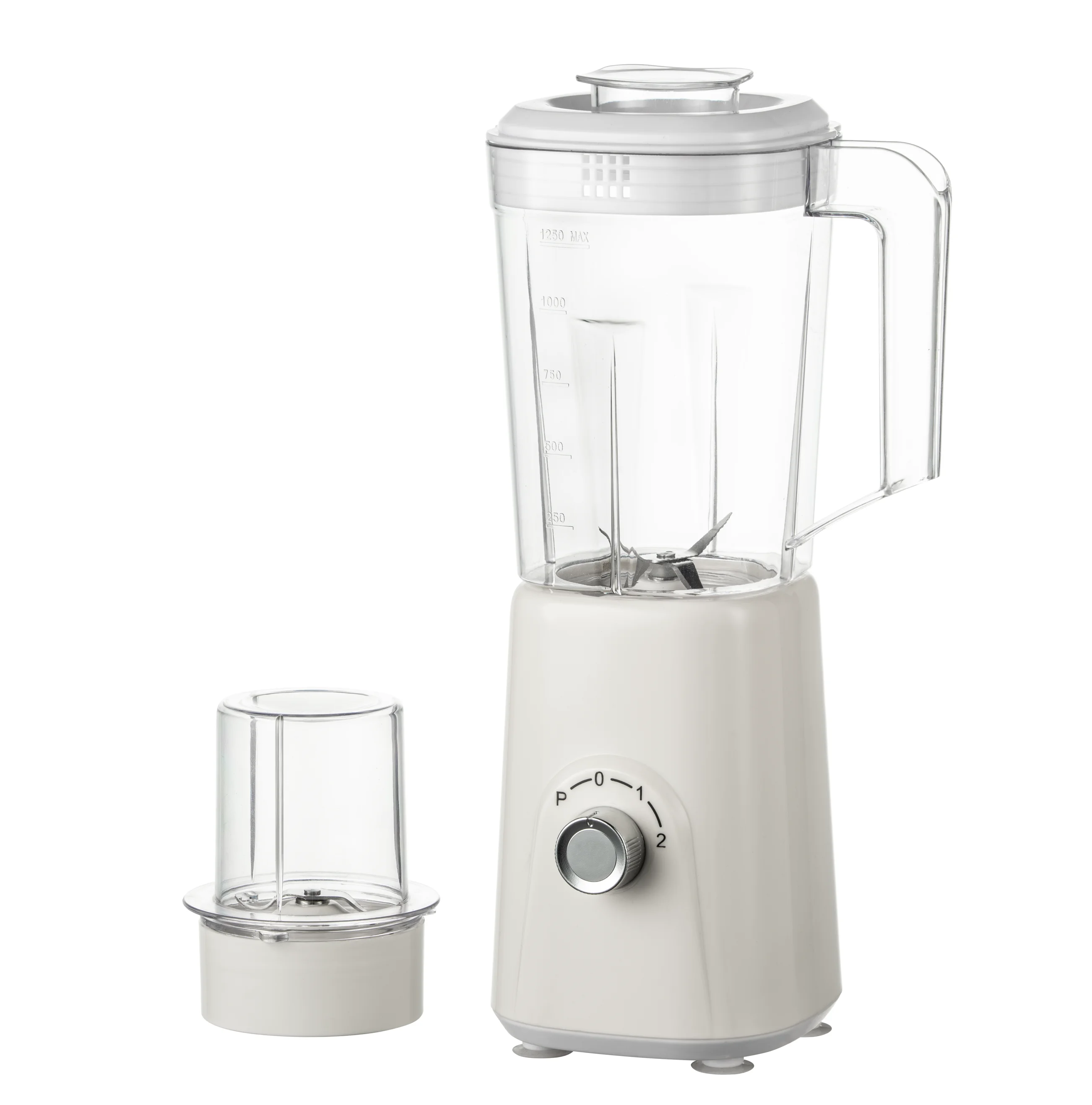 

【Hot】2-in-1 Portable Electric Blender Juicer Food Processor with 4-Speed Variable Control 300W Plastic Container for Household U