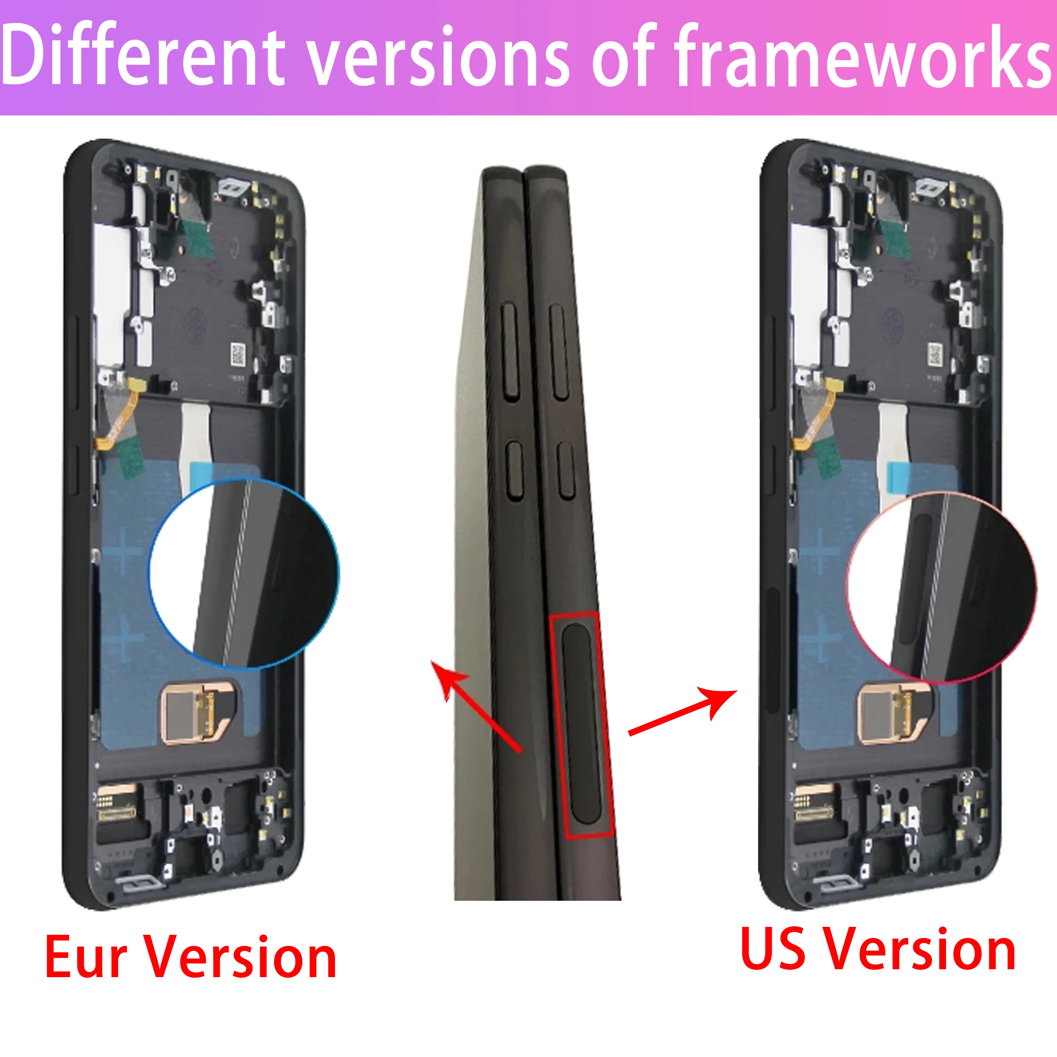 OLED Display For Samsung Galaxy S22 Plus LCD Display Touch Screen Assembly For Samsung S22+ S906B S906U S906W S906N S906E LCD