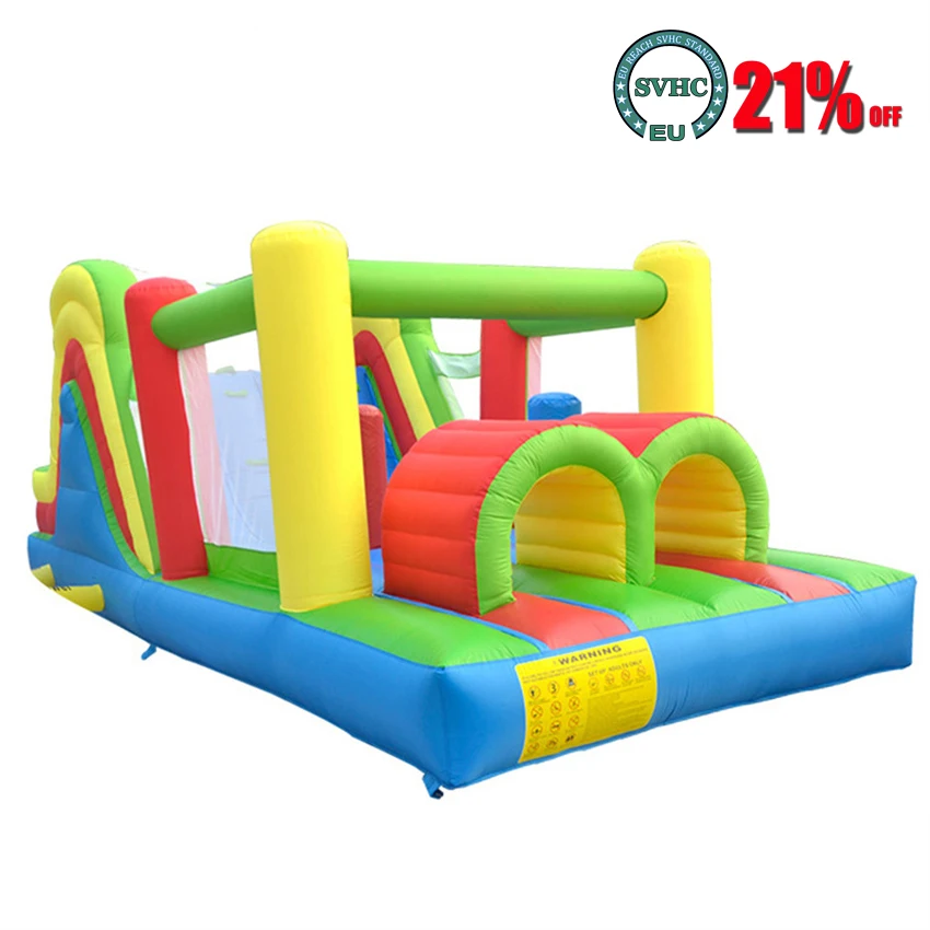 

Inflatable Obstacle Bounce House 6.5*2.8*2.4m Home Use Jumping Castle Funny Kids PVC Inflatable Games Toys Party Play Castle