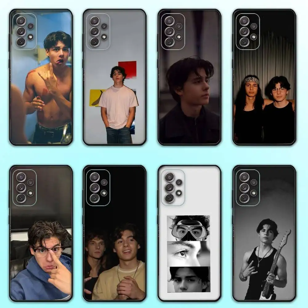 

M-Miguel Mora Phone Case For Samsung S 25,24,23,22,30,21,10,9,Ultra,Plus,Lite,FE,4,5 G Soft Black Case