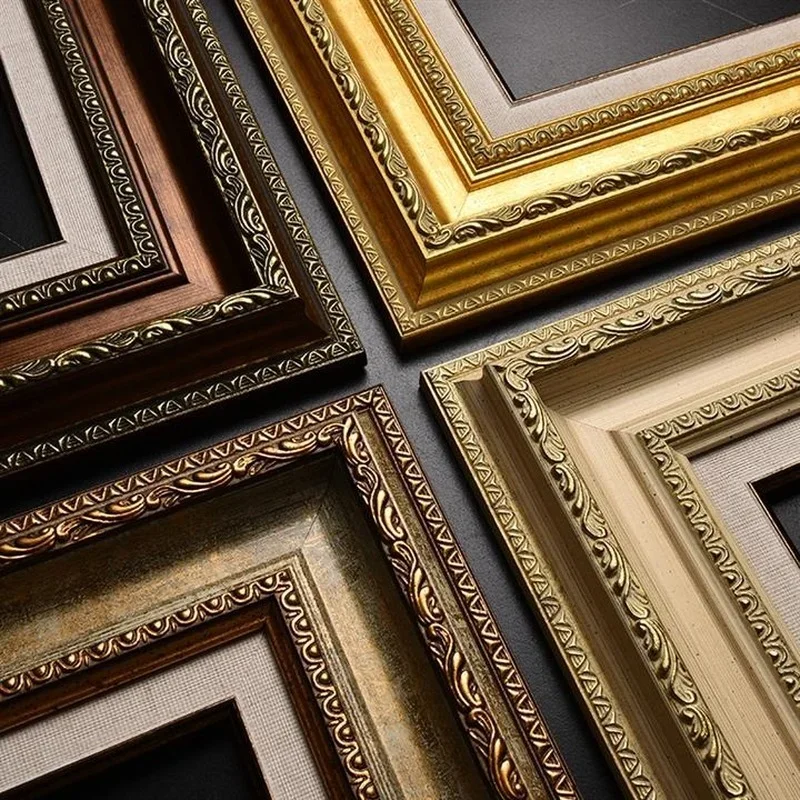 

Luxury Wall Frame Ornament Painting Vintage Creative Painting Frame Picture Friends Nordic Poster Wall Decor Personalized Gift